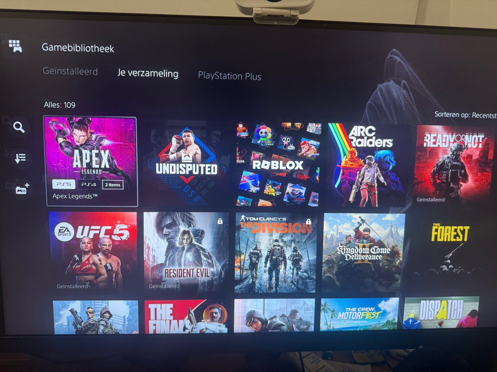 Ps5 slim met heel veel games 2 accounts, Games en Spelcomputers, Ophalen of Verzenden, Zo goed als nieuw