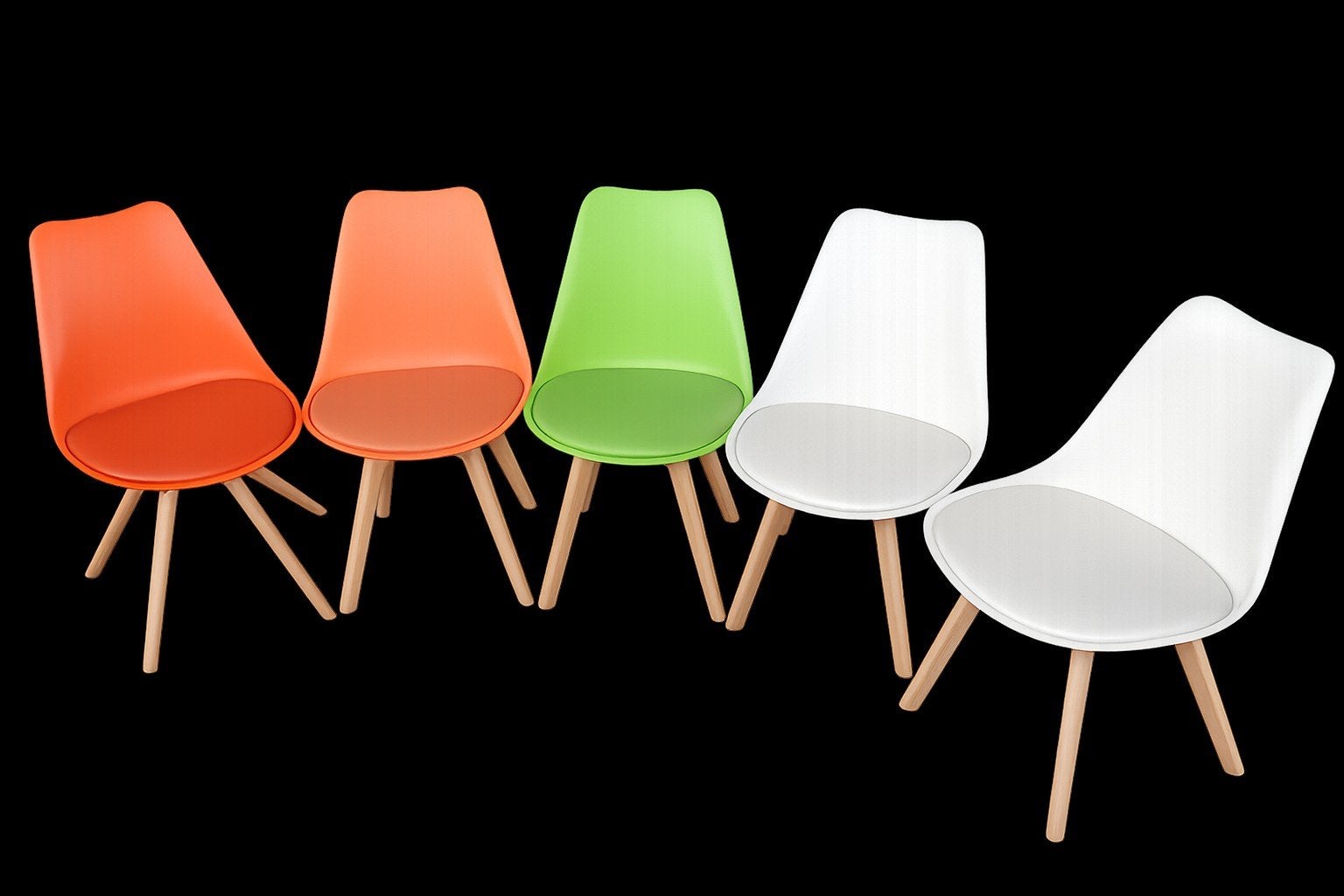 Gekleurde stoelen, Huis en Inrichting, Ophalen