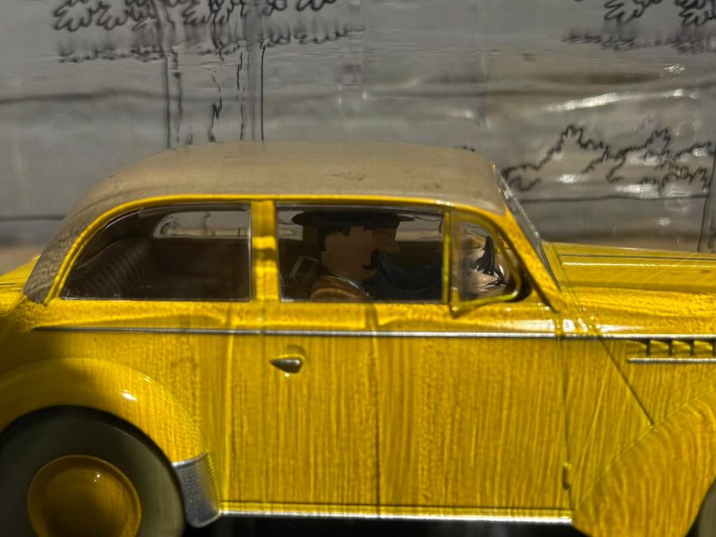 La voiture Tintin Olympia, Enlèvement ou Envoi, Tintin, Comme neuf, Statue ou Figurine