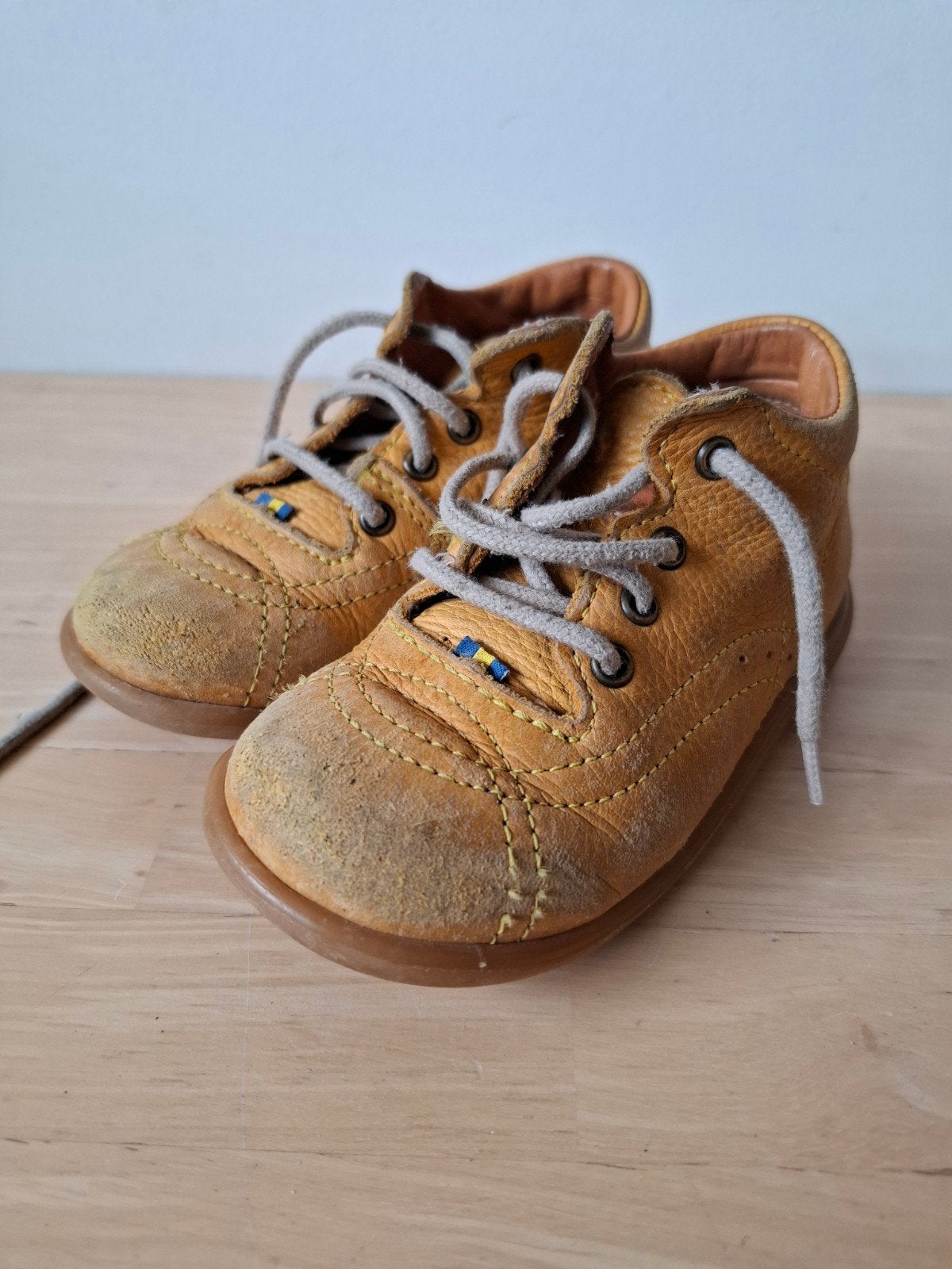 Kavat leren schoen maat 24, Kinderen en Baby's, Babykleding | Schoentjes en Sokjes, Ophalen