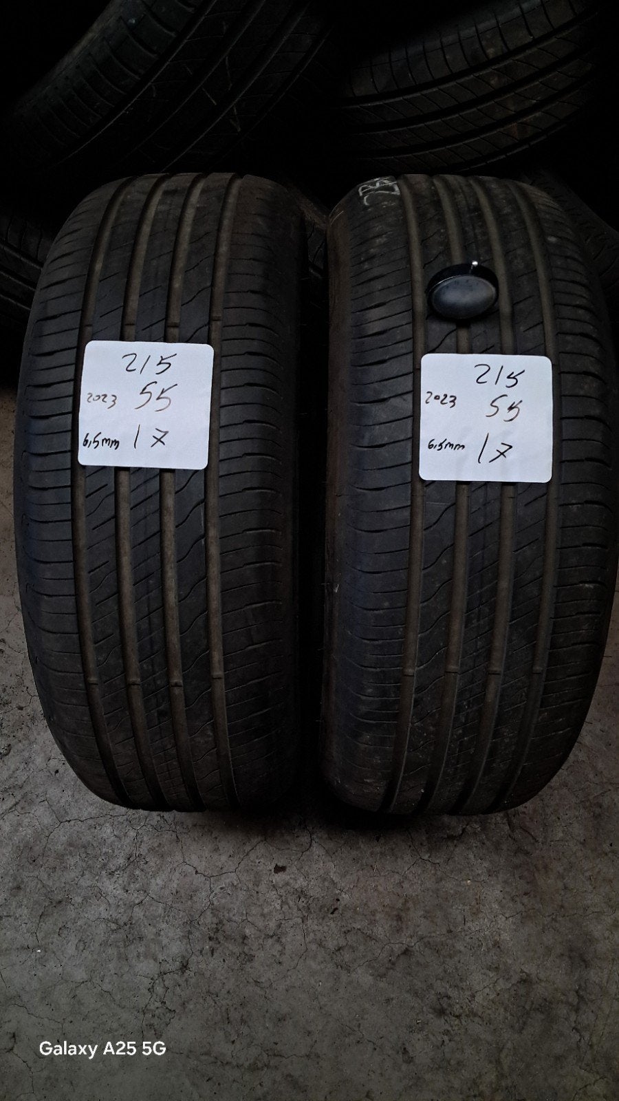 215/55/17 215/55r17 2155517 zomer demo 2023, Ophalen