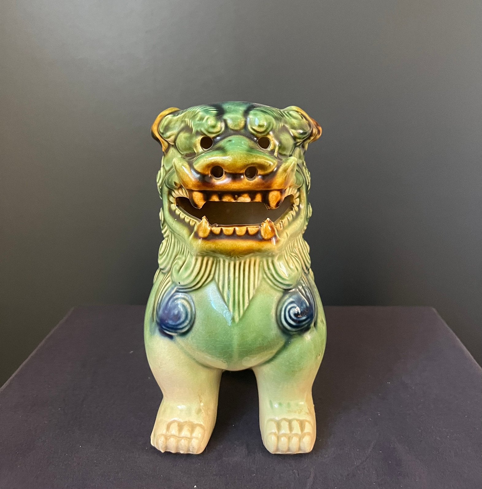 Sancai Foo dog - ceramic, Enlèvement