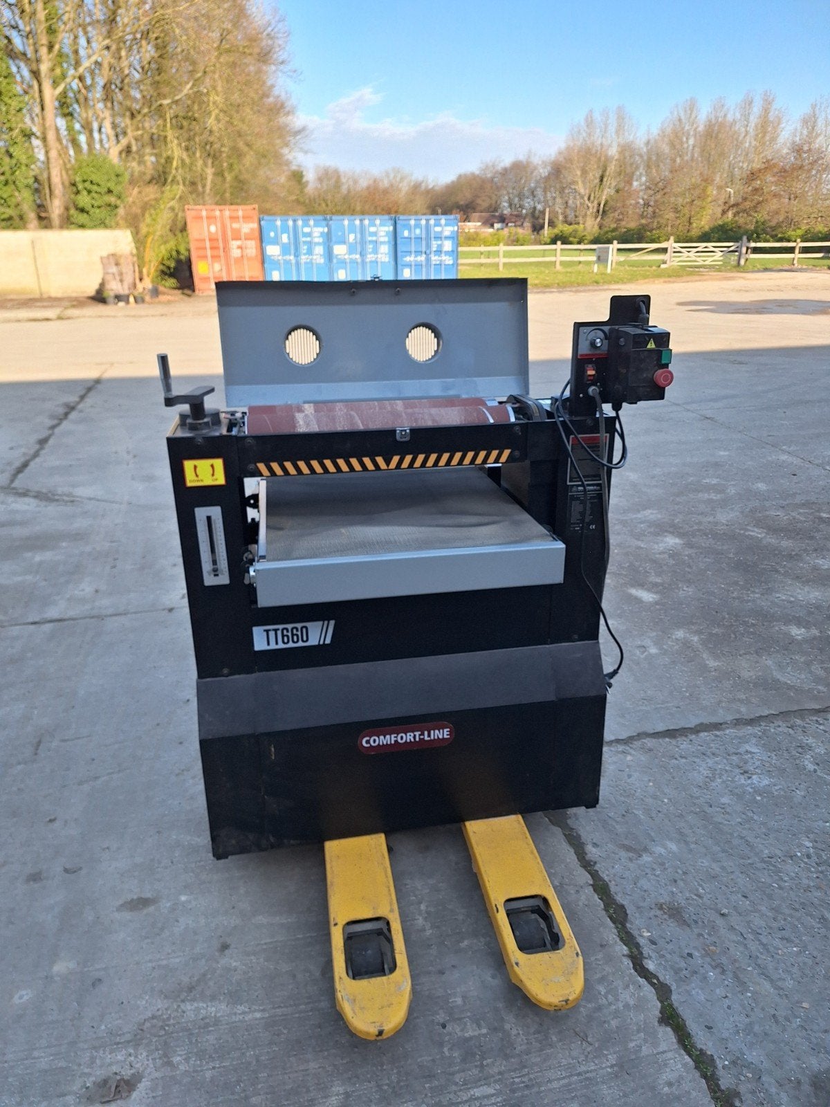 Van dikte Cilinderschuurmachine Tendotools, Ophalen