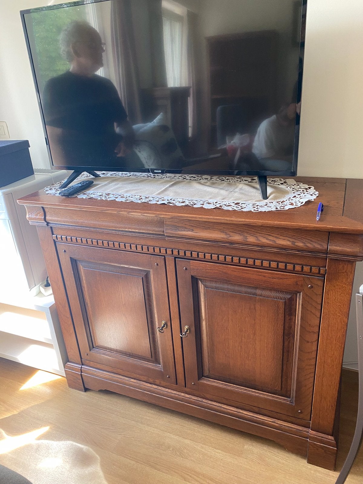 Dressoir, Ophalen, Gebruikt, Eikenhout, 50 tot 75 cm