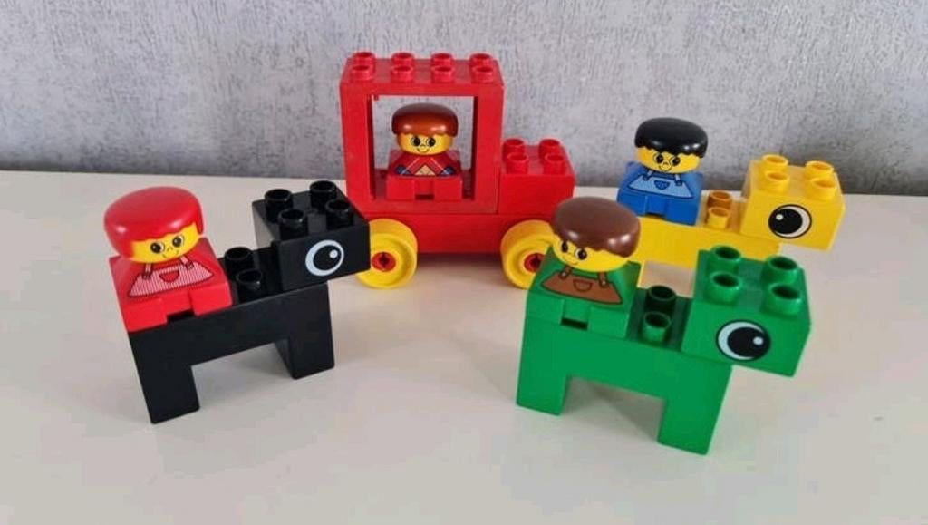 Vintage duplo : romppoppetjes, Kinderen en Baby's, Ophalen of Verzenden, Duplo