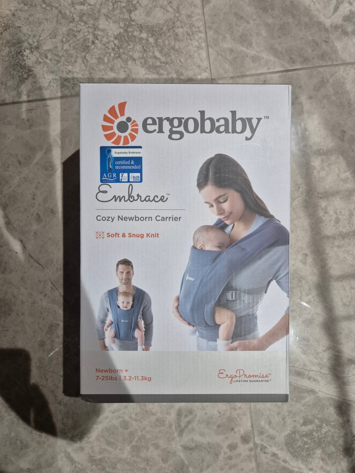 Ergobaby embrace, Ophalen