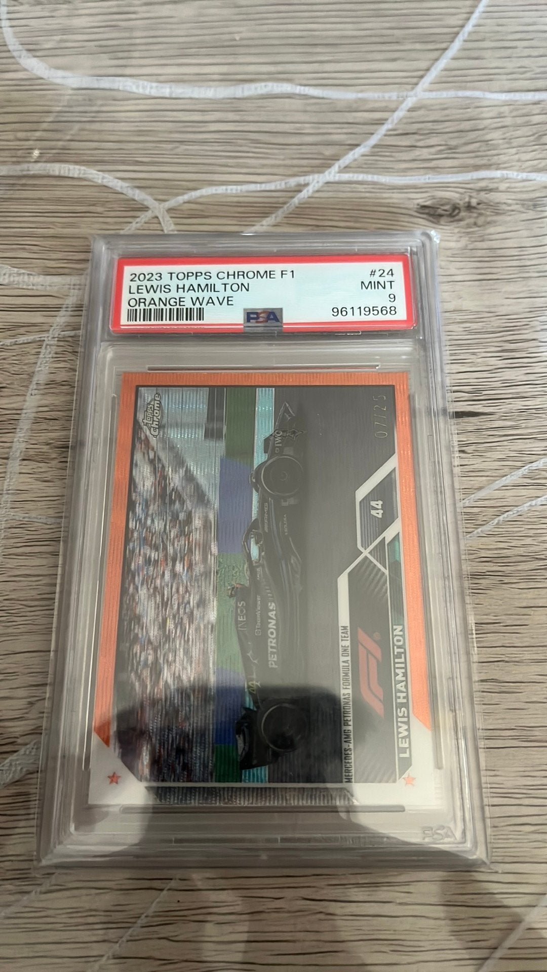2023 topps lewis hamilton, Enlèvement ou Envoi, Comme neuf