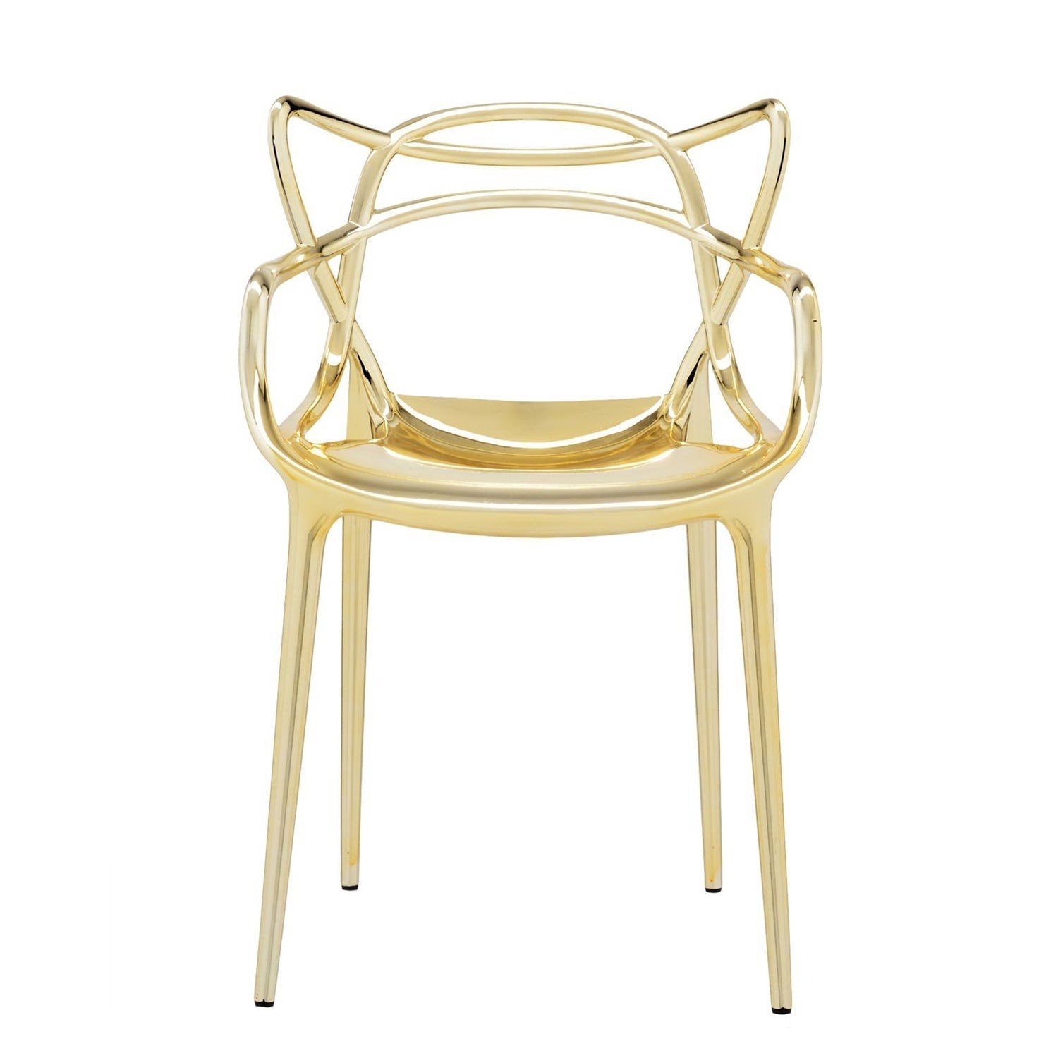 4 chaises Kartell Masters Gold, Kartell Design Vintage, Autres couleurs, Synthétique, Enlèvement