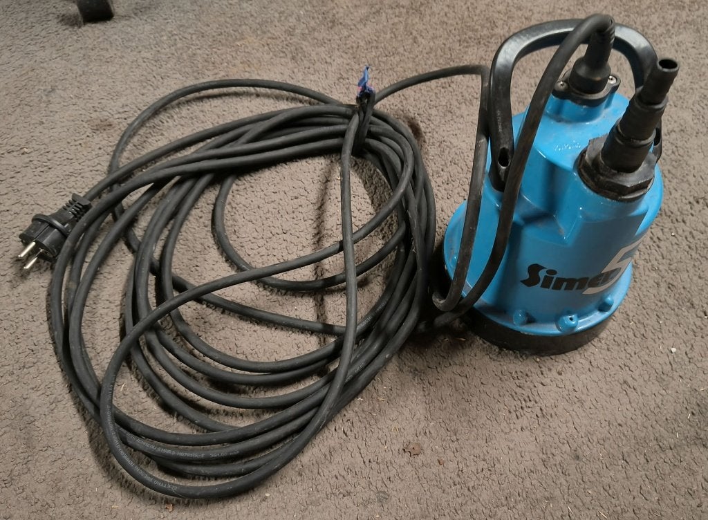 Pomp, Tuin en Terras, Waterpompen, Ophalen, Zo goed als nieuw, Elektrisch, Dompelpomp