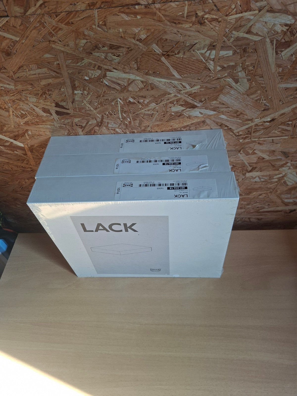 3 ikea lack plank, Enlèvement, Neuf