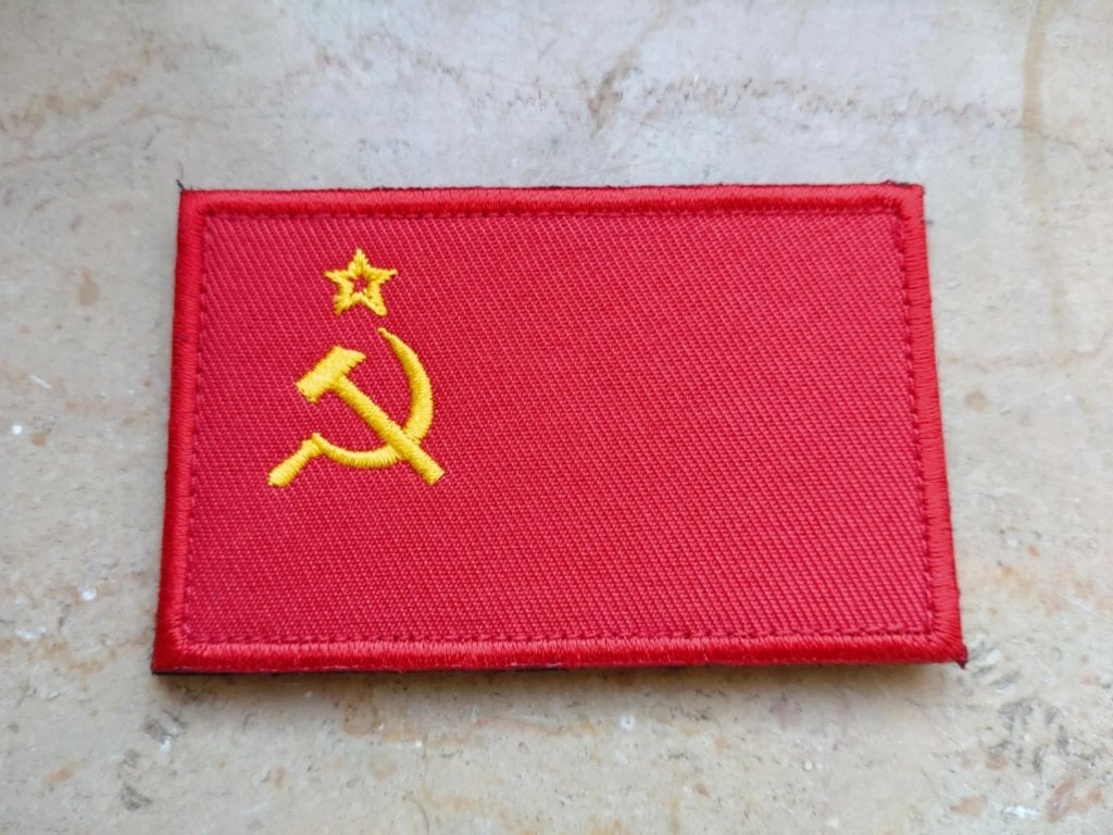 Patch Soviet Unie velcro, Enlèvement ou Envoi