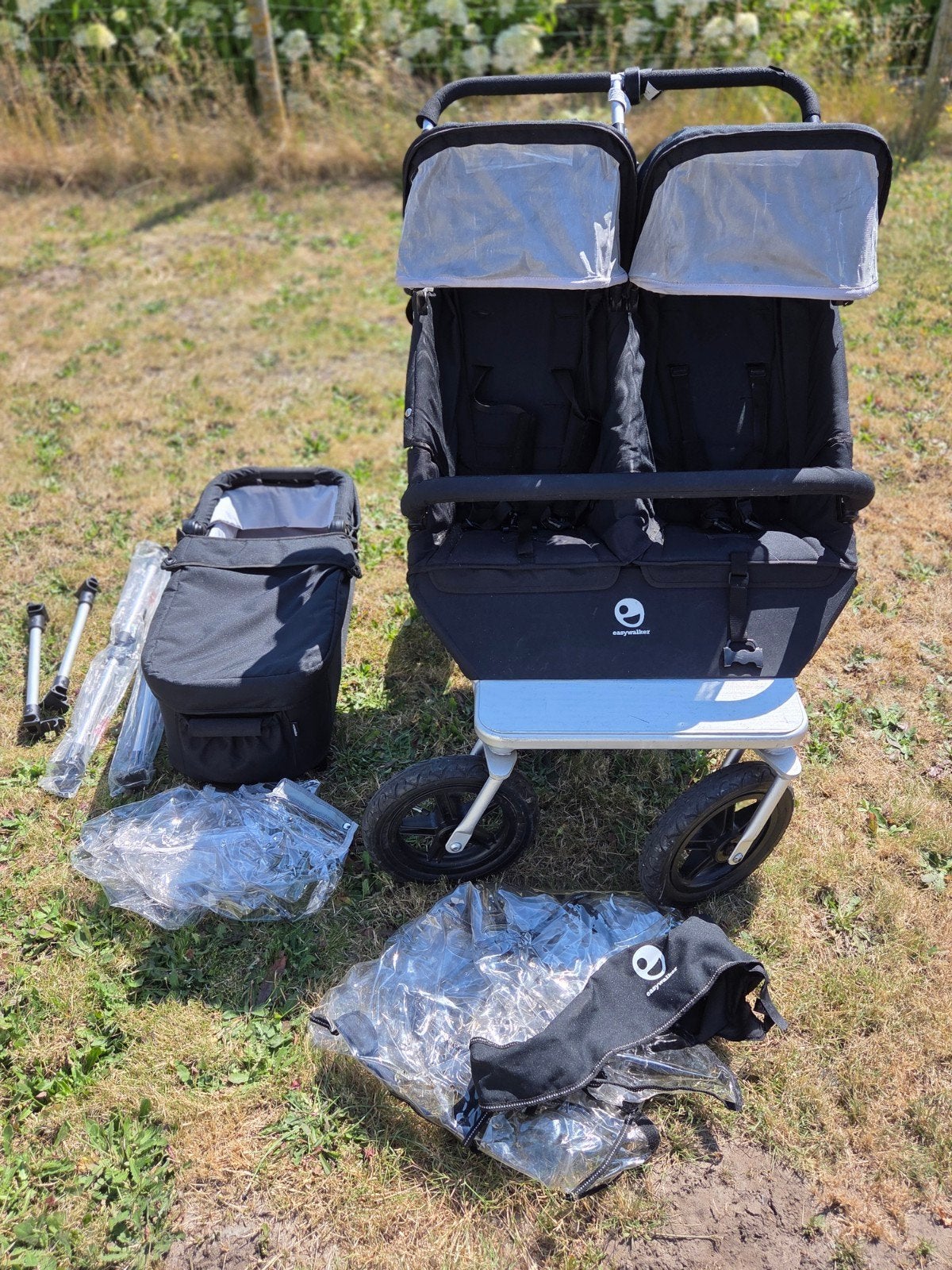 Easywalker dubbele buggy met wieggedeelte, Kinderen en Baby's, Ophalen