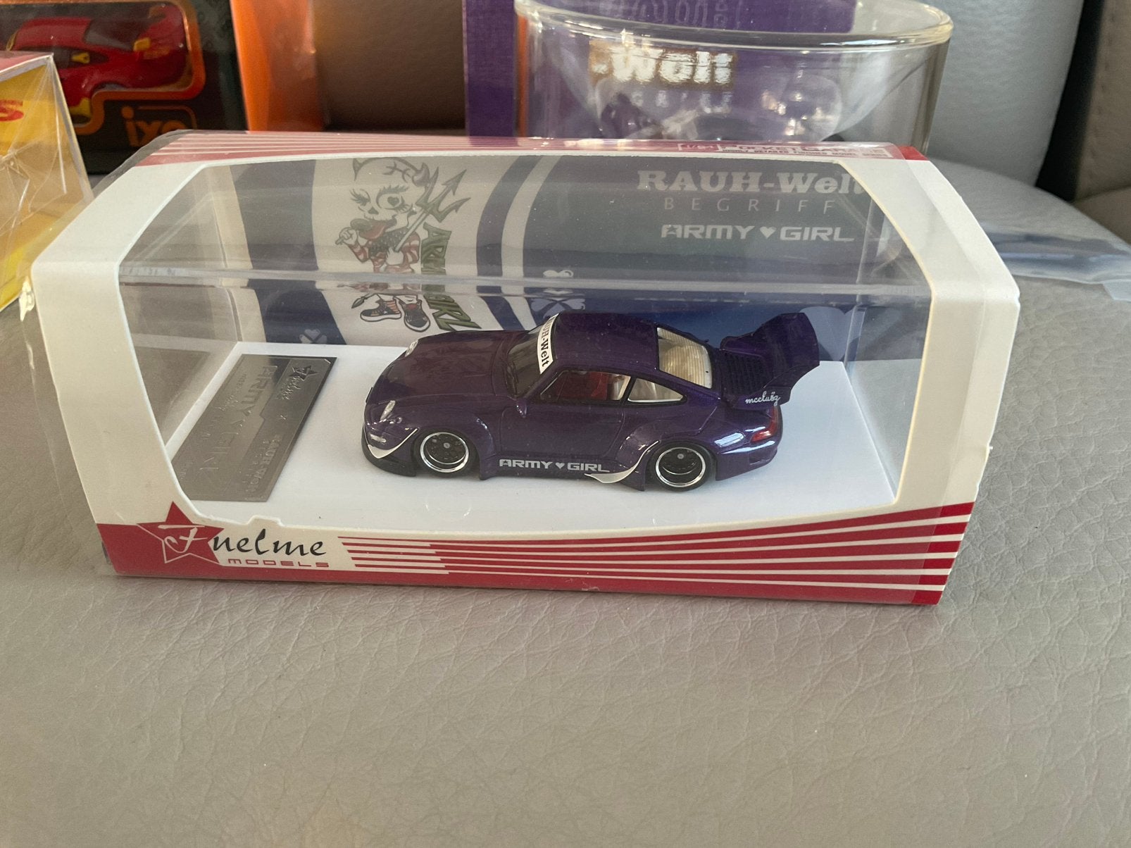 1/64 FUELME Porsche RWB Purple metallic, Enlèvement ou Envoi, Neuf