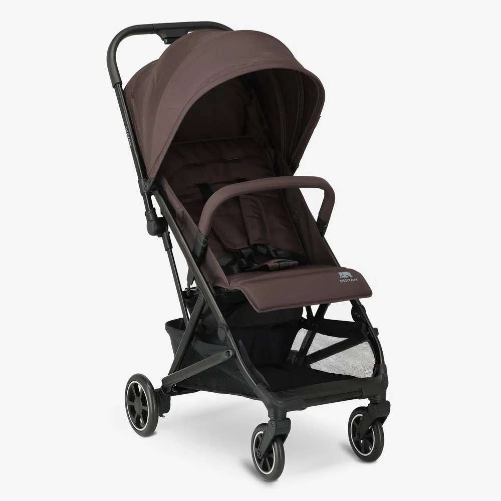 DERYAN Easy Buggy – Compact & Lichtgewicht Choclate, Kinderen en Baby's, Ophalen of Verzenden, Zo goed als nieuw, Overige merken
