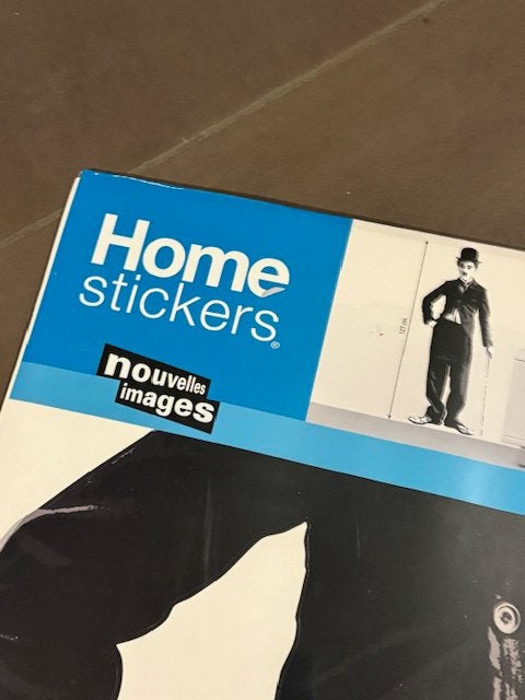 Home sticker Charlie Chaplin nieuw, Ophalen, Nieuw, Foto of Poster