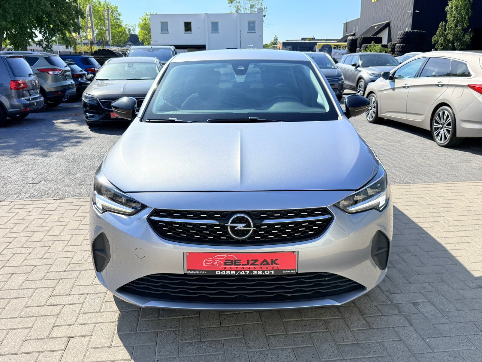 Opel Corsa 1.2i Turbo Elegance 2021 1j garantie Nette staat, Auto's, Euro 6, Bedrijf, Corsa, Te koop