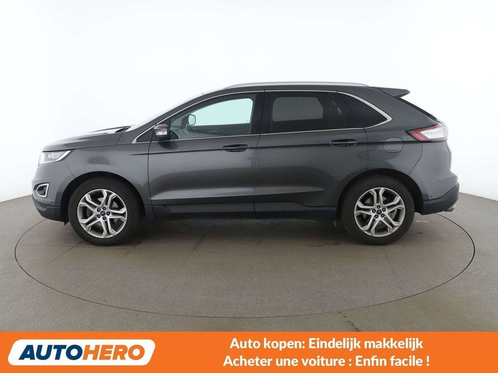 Ford Edge 2.0 TDCi Bi-Turbo Titanium 4x4 (automatique), Autos, Ford, Cuir, Argent ou Gris, Achat, 149 g/km