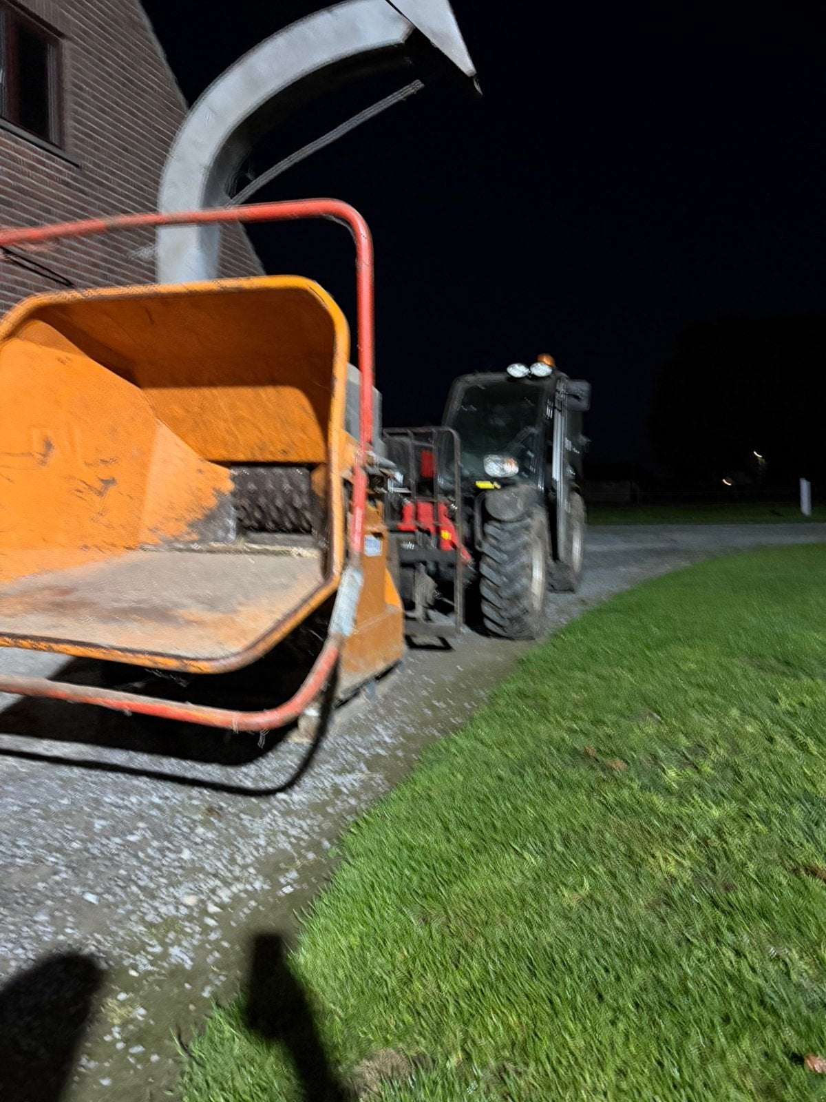Hout hakselaer Vandaele TV250, Ophalen, Boomteelt