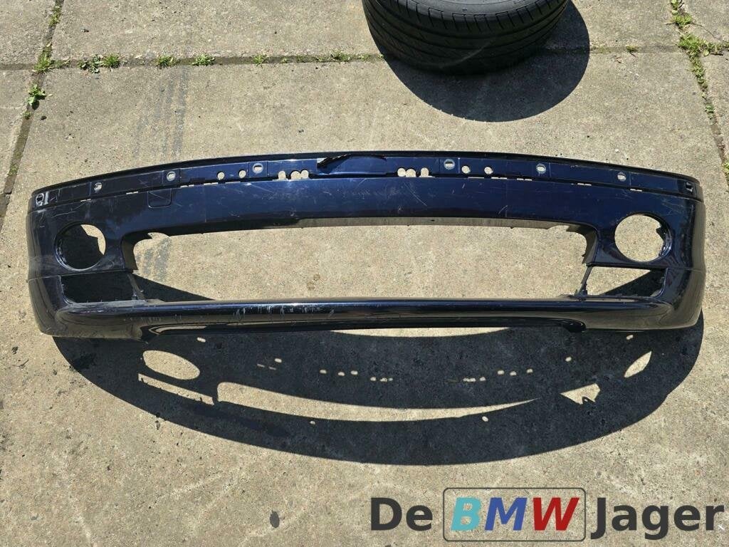 Voorbumper M pakket blauw BMW 3-serie E46 51110001154, Auto-onderdelen, Gebruikt, Voor, Ophalen of Verzenden, Bumper