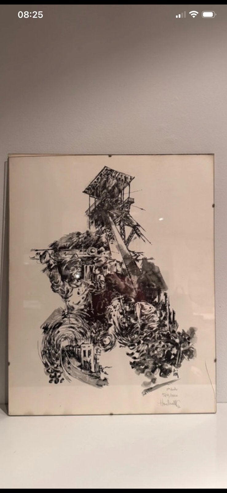 Gesigneerde gelimiteerde grafische prent, Antiek en Kunst, Ophalen