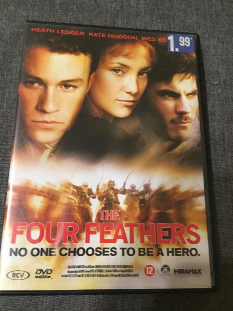 Dvd oorlog film The four feathers, À partir de 12 ans, Enlèvement ou Envoi, Comme neuf, Guerre
