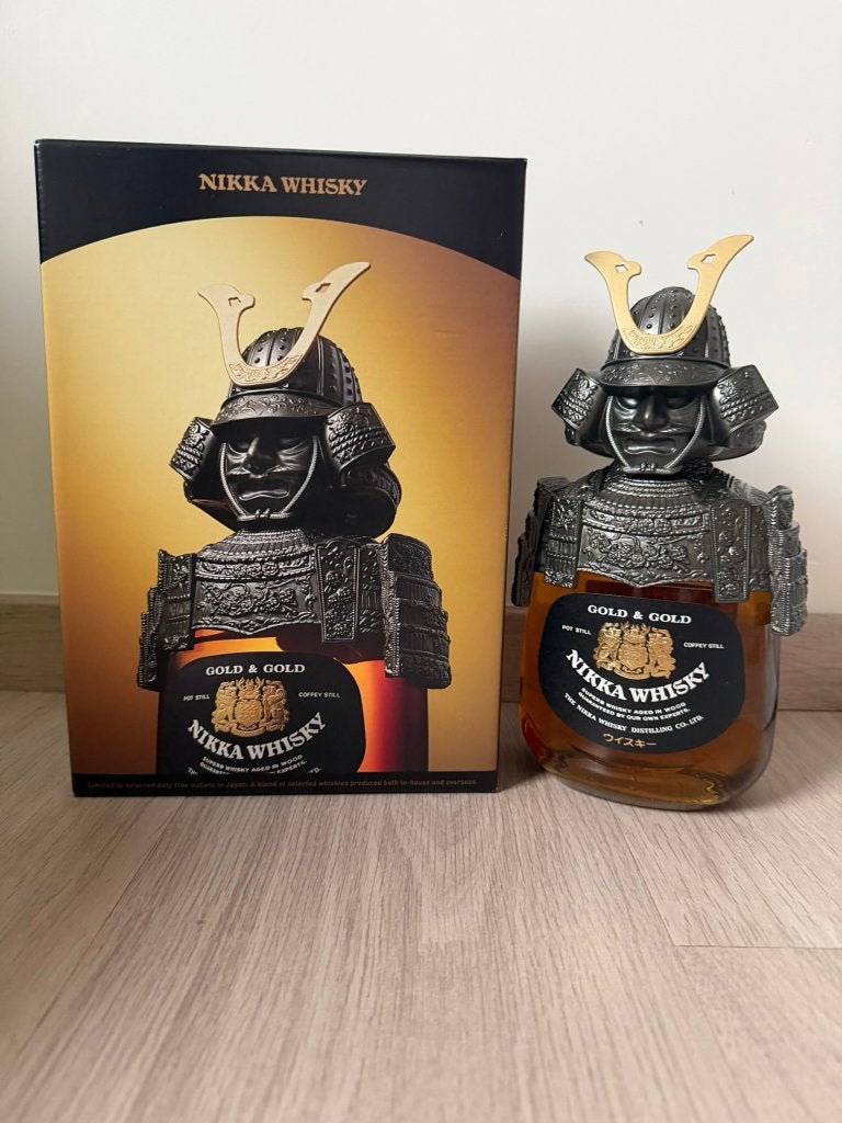 Nikka Whisky doré et doré, Collections, Marques & Objets publicitaires, Neuf, Ustensile, Enlèvement ou Envoi