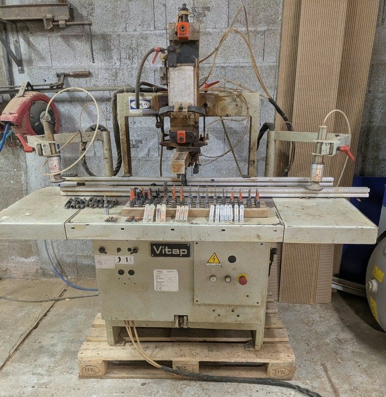 VITAP boormachine met meerdere spindels, Doe-het-zelf en Bouw, Ophalen of Verzenden, Boormachine