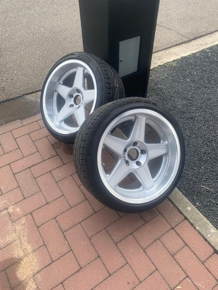 Breedset bmw 18” Azev A, Autos : Pièces & Accessoires, Enlèvement, 18 pouces, Pneu(s)