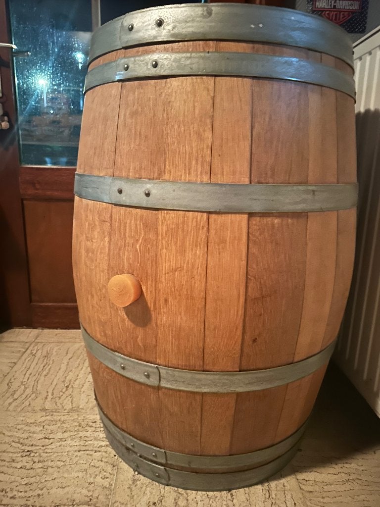 Wijnvaten, Tuin en Terras, 150 liter of meer, Ophalen, Zo goed als nieuw, Hout