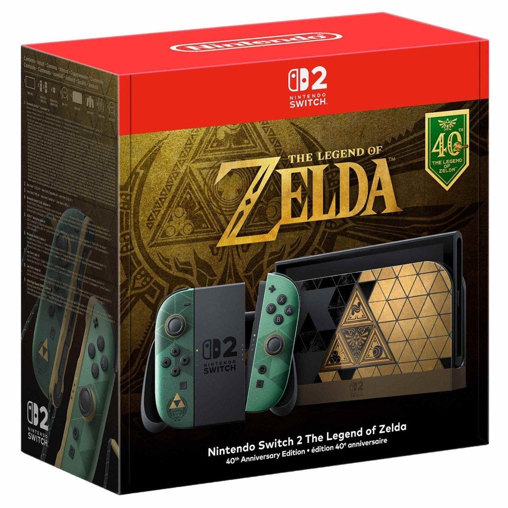 Nintendo Switch 2 édition The Legend of Zelda, Enlèvement, Neuf, Sans contrôleur, Switch Original