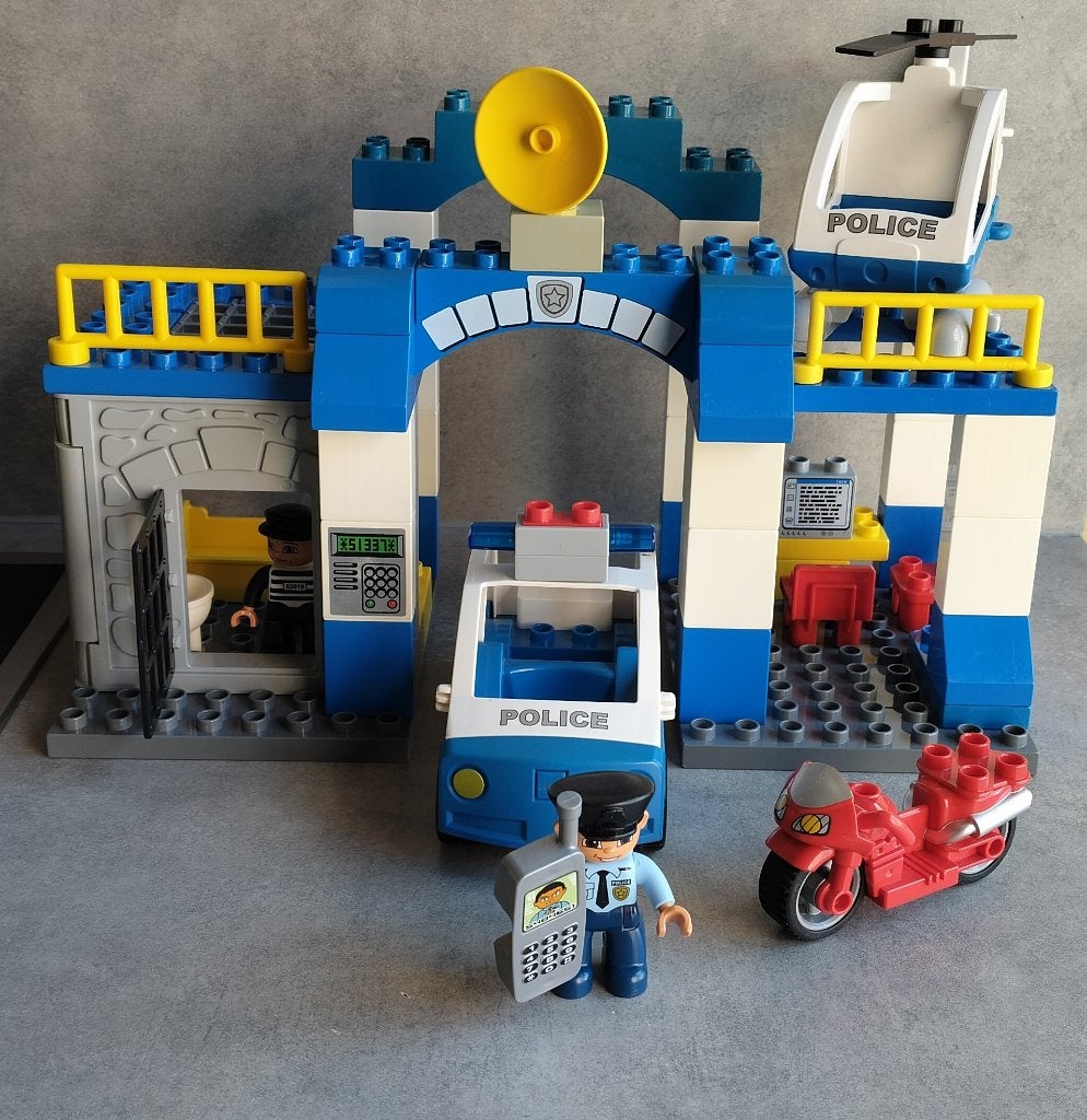lego duplo politiebureau, Kinderen en Baby's, Ophalen of Verzenden, Gebruikt, Duplo
