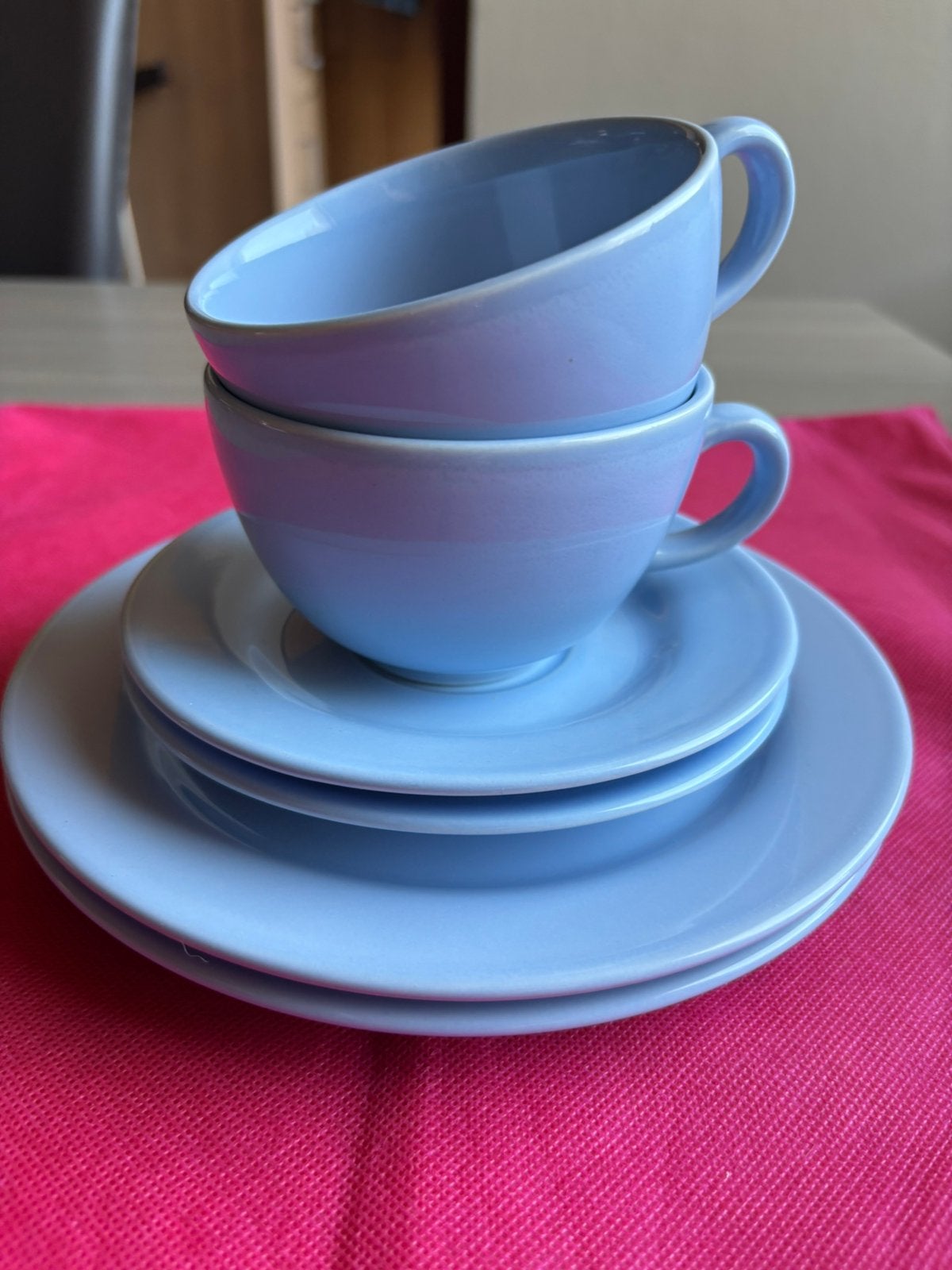 6 delig ontbijtset van Corona, Ophalen of Verzenden, Nieuw, Compleet servies
