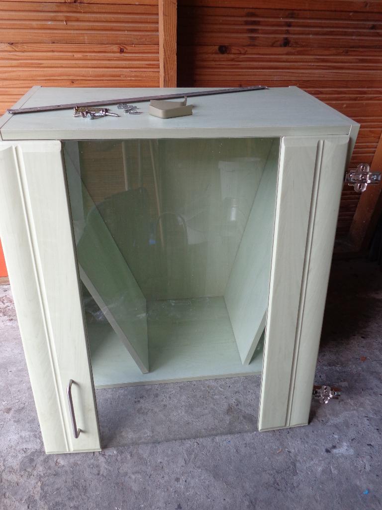 meuble vitrine à suspendre, 25 à 50 cm, Enlèvement, Utilisé, Autres matériaux