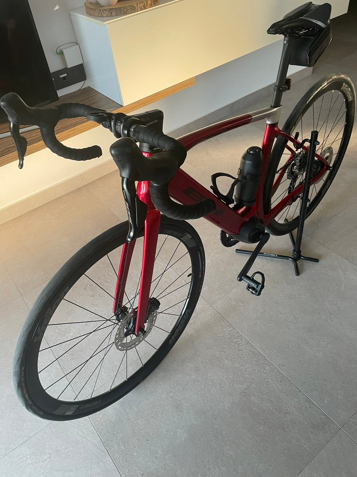 Eletrische racefiets bh, Fietsen en Brommers, Ophalen of Verzenden, Carbon