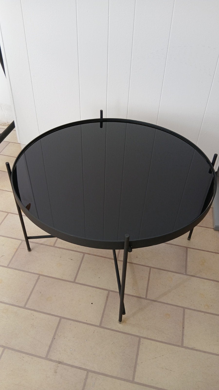 Table basse Zuiver verre et métal, Enlèvement, Verre
