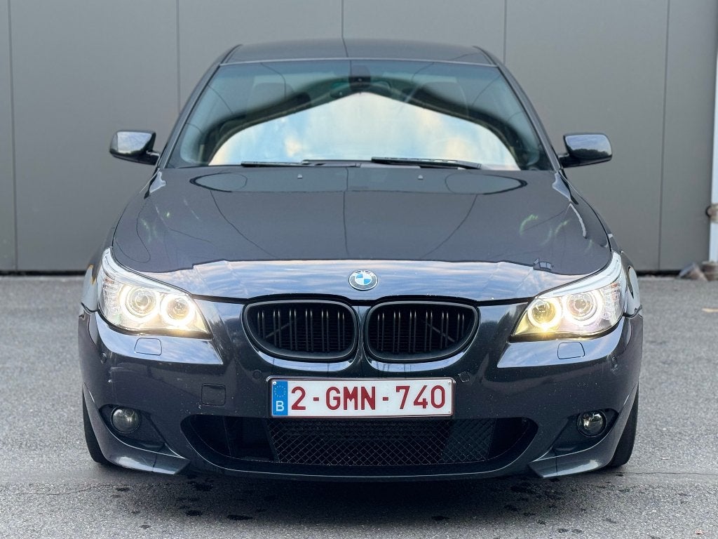 Bmw E60 525D || 3.0Diesel || M-Pakket Automaat|| 2007 LCI, Autos, Cuir, Beige, Entreprise, 5 portes