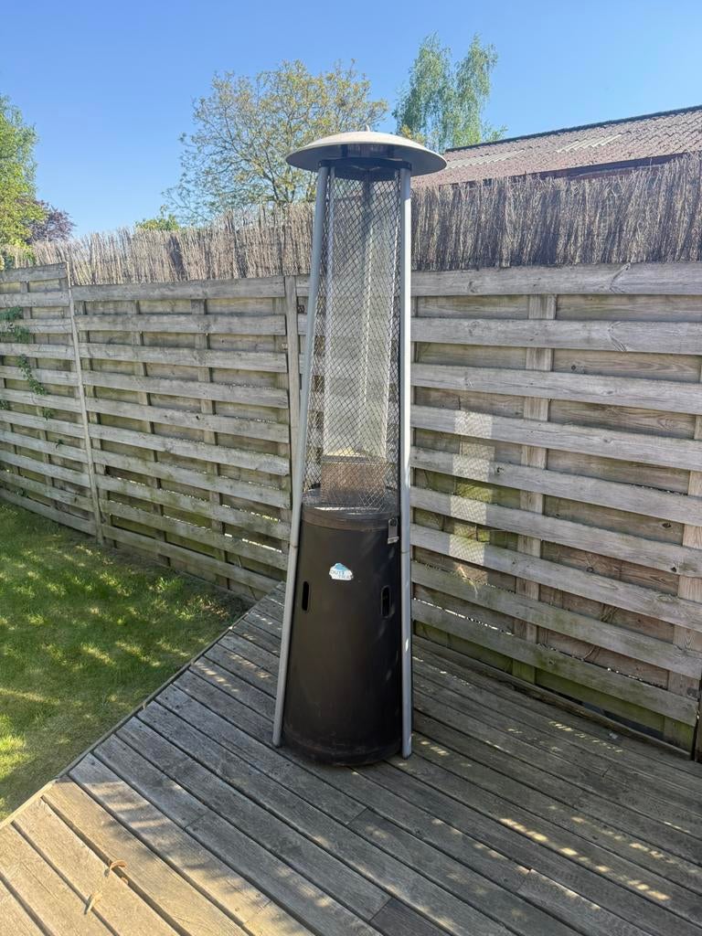 Terrasverwarmer op gas, Tuin en Terras, Terrasverwarmers, Ophalen, Zo goed als nieuw, Gas