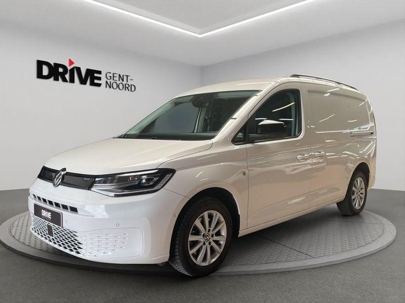 Volkswagen Caddy VW Caddy Maxi DSG 122PK *Full option*, Auto's, Gebruikt, Zwart, Wit, Bedrijf