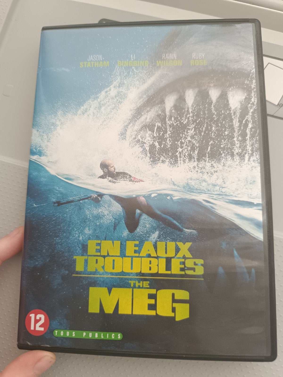Dvd The Meg, Cd's en Dvd's, Dvd's | Horror, Bonusmateriaal, Overige genres, Ophalen of Verzenden, Zo goed als nieuw