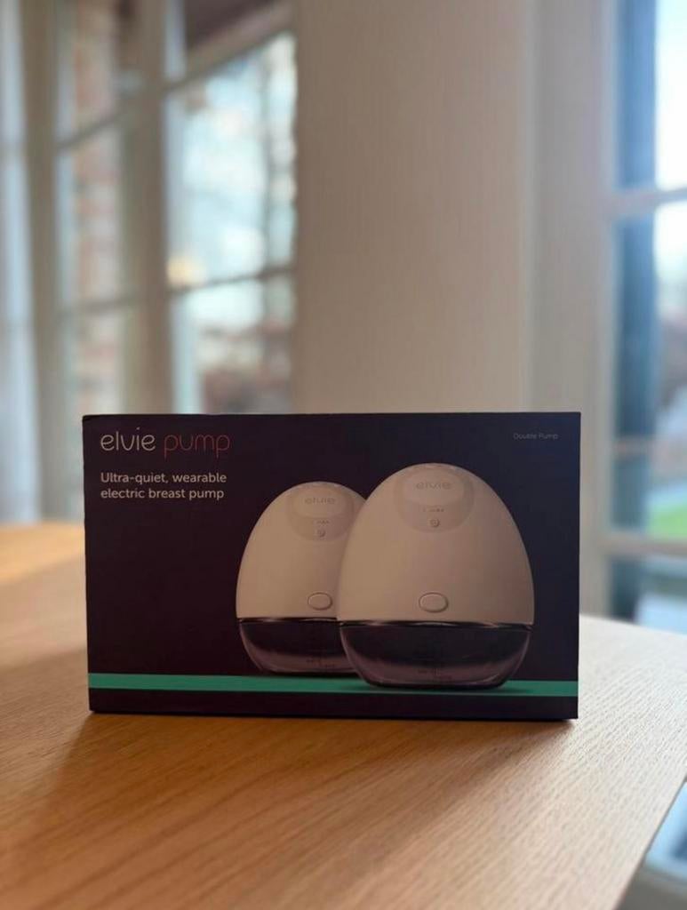 Elvie stille elektrische draagbare borstkolf dubbel, Kinderen en Baby's, Babyvoeding en Toebehoren, Zo goed als nieuw, Borstkolf