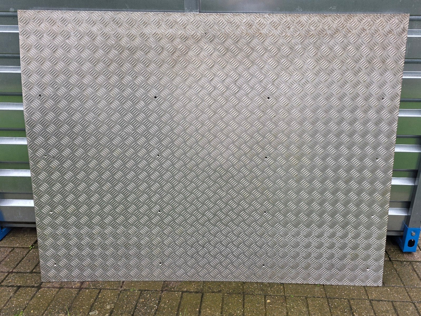 Aluminium traanplaat (checkerplate) 4 mm dik, Doe-het-zelf en Bouw, Ophalen, Aluminium