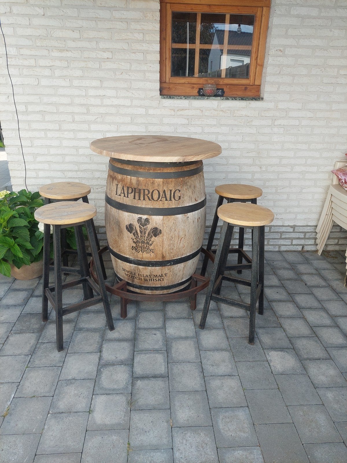 bartafel/statafel (whiskyvat), Enlèvement, Utilisé