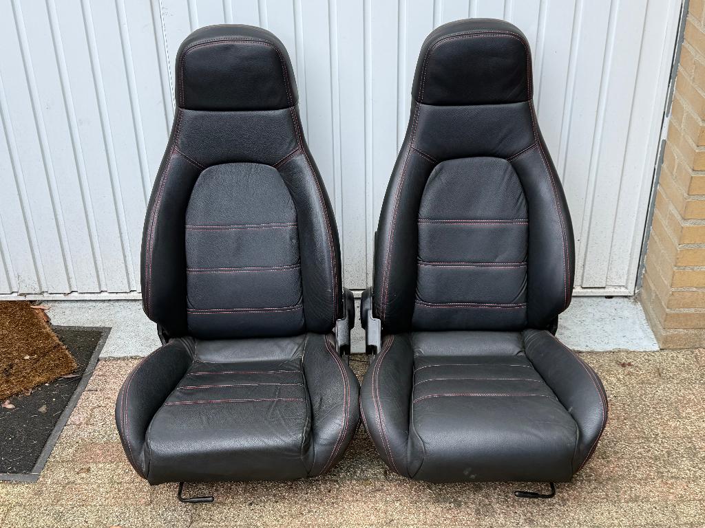 Mazda MX-5 NA/NB Lederen Stoelen | ZEER NETTE STAAT, Ophalen of Verzenden, Gebruikt, Mazda