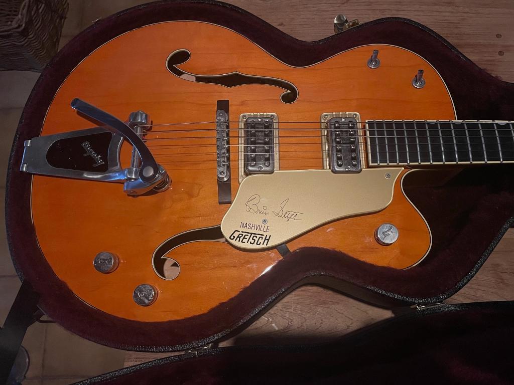 Gretsch 6120 SALVO Brian Setzer, Musique & Instruments, Enlèvement, Comme neuf, Hollow body, Autres marques