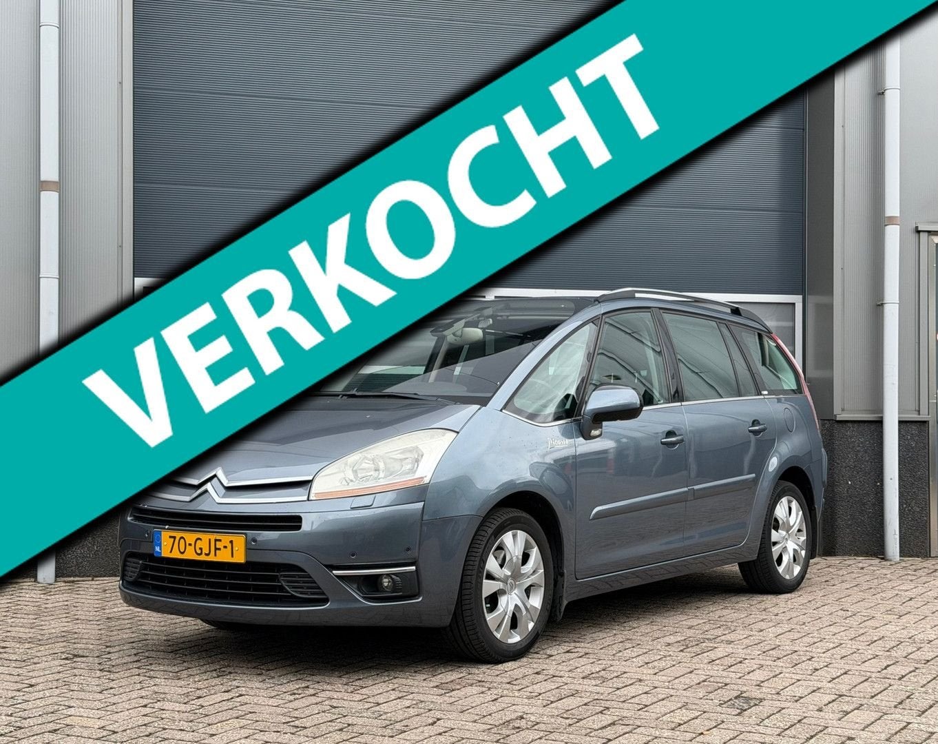 Citroen Grand C4 Picasso 2.0-16V Ambiance bj.2007 Autom|Clim, Auto's, Automaat, Monovolume, Parkeersensor, 211 g/km
