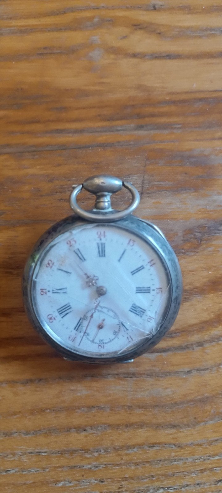 Montre à gousset de style mécanique, Enlèvement