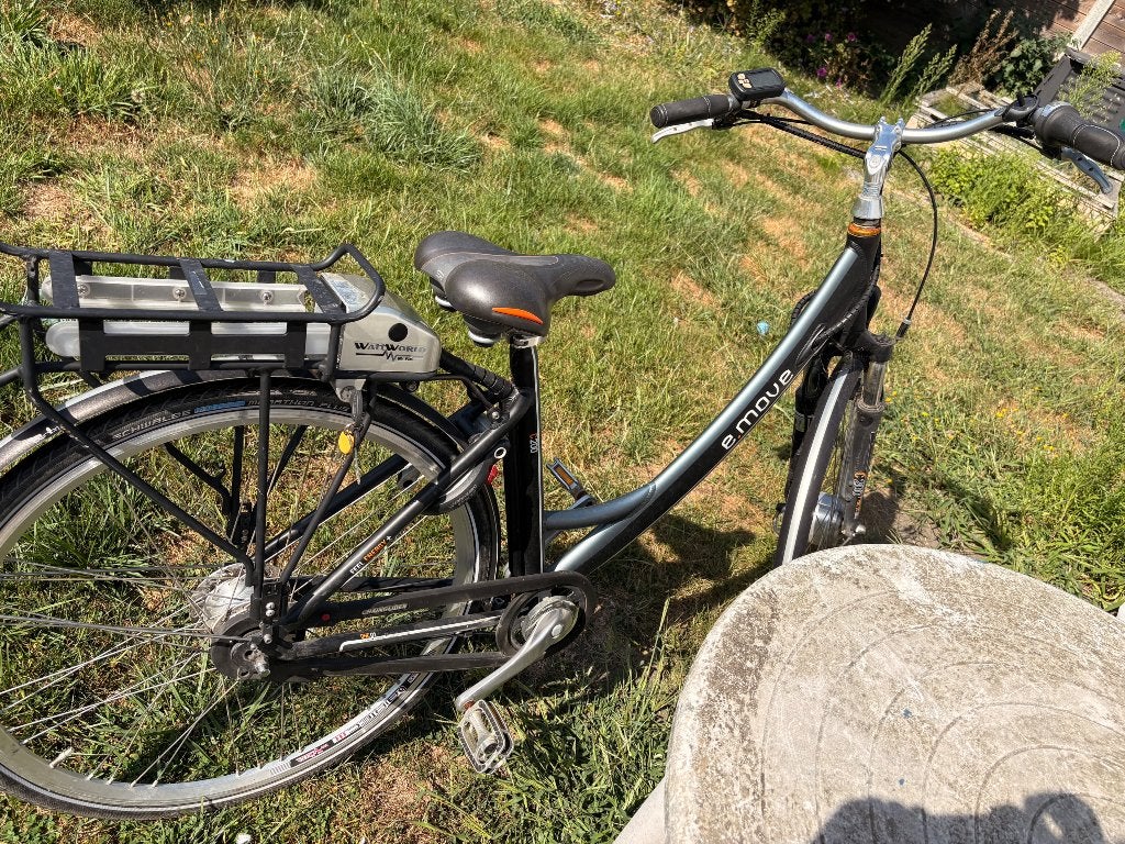 Elektrische fiets, Ophalen, Gebruikt, 30 tot 50 km per accu, Overige merken