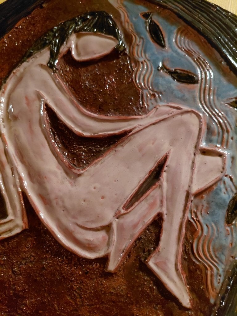 Kunstwerk in reliëfkeramiek van Paul Vermeire Oostende, Ophalen of Verzenden