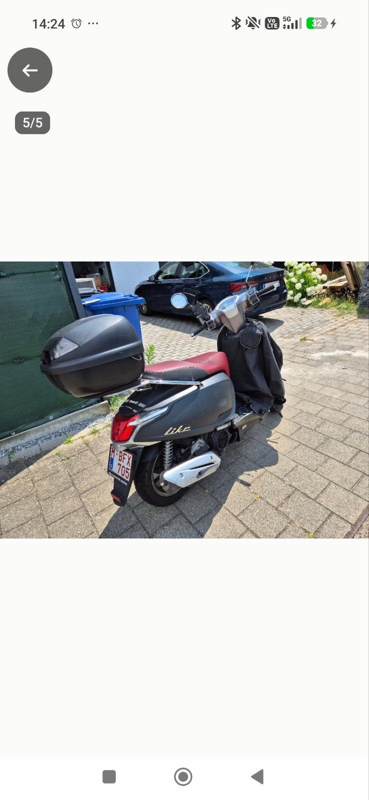 kymco like, Enlèvement ou Envoi