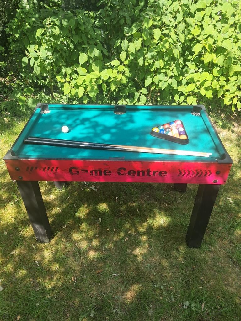 Speeltafel (billiard, voetbal, hokey en andere), Ophalen